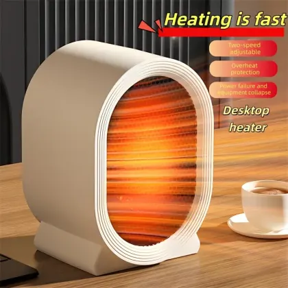 CASIFY Room Heater Portable Mini Room Heater | Fast Quiet Warm Air Blower | Home Office Heater