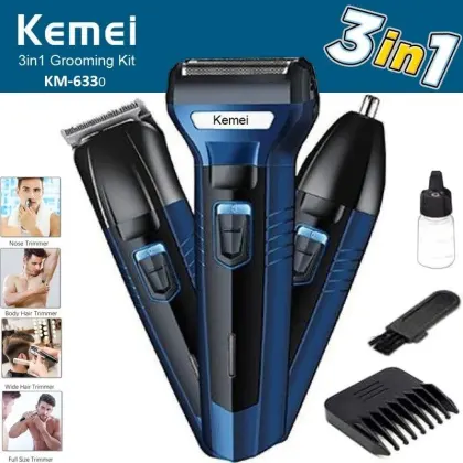 Kemei KM-6330 3-in-1 Grooming Kit 🔥