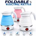 Portable Folding Silicone Electric Kettle – 600ml