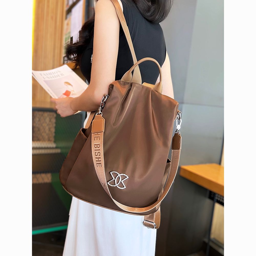 Women Large Capacity Outdoor Tote Bag( Black / coffee / brown )