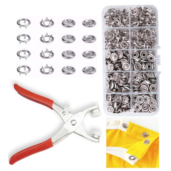 Hand Pressure Pliers For Prong Snap Button